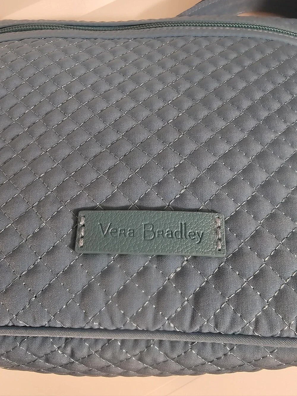 Vera Bradley Blue Crossbody Fabric Purse - EUC